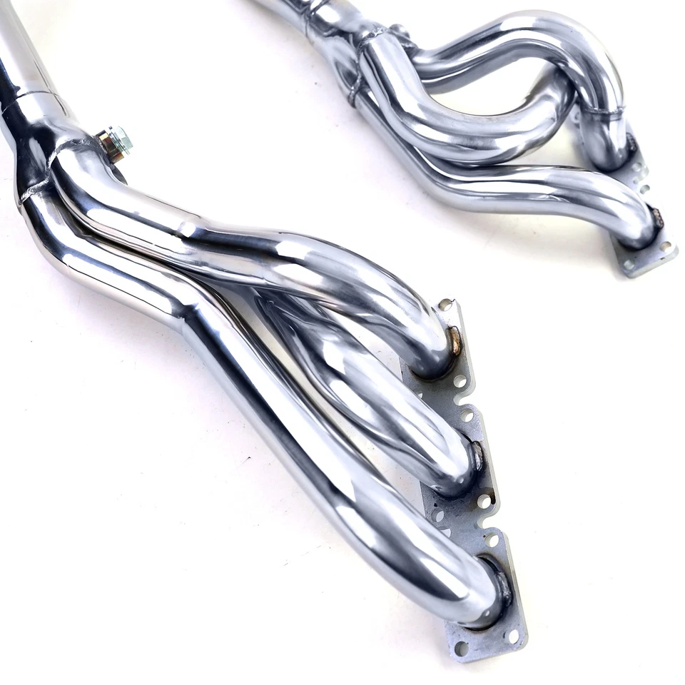 Colector de compartimento de carreras de acero inoxidable para BMW Serie 5 E34 520i 24V + 525i 24V M50 - Imagen 4 de 4