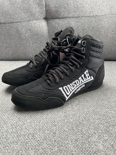 Lonsdale Contender Boxing Boots, Uk Size 5 - Picture 3 of 7