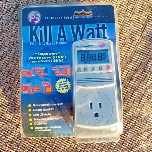 Kill A Watt P4400 P3 International Electricity Usage Moniter - NEW - Picture 1 of 2