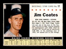 1961 Post #17 Jim Coates Box VG/VGEX X3468999