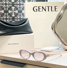 GentleMonster Cocoa V4 Sunglasses Purple Frame Gray Lenses