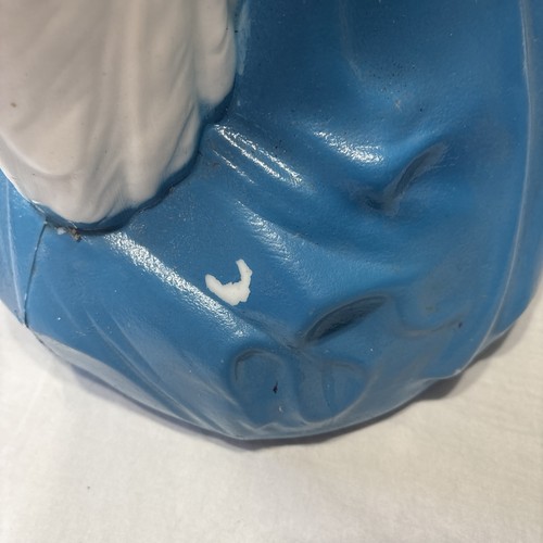 Vintage General Schaumstoff 31" Weihnachten Chor Engel mit Flügeln Blasform Rasendekor - Bild 18 von 18