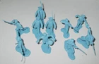 Marx 1950s American Revolutionary War Colonial Soldiers Lot Four