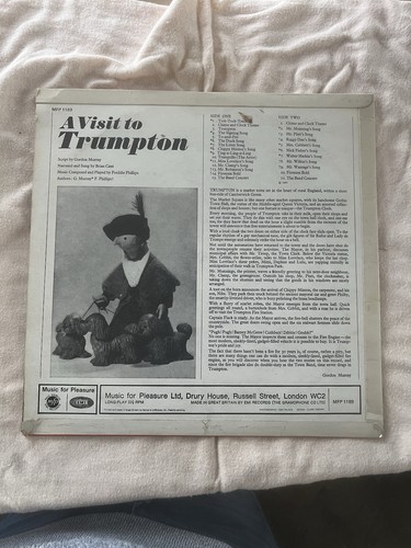 A VISIT TO TRUMPTON Children's Watch With Mother BBC-TV Soundtrack LP Brian Cant - Picture 2 of 3