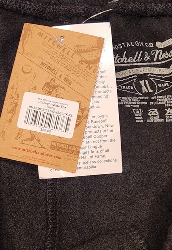 Mitchell & Ness x Joe Fresh Chicago White Sox Black Men's Joggers Sz XL - Picture 4 of 5