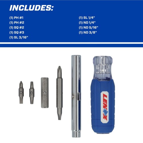 9-In-1 Multi-Bit Screwdriver (LXHT68000) - Picture 3 of 9