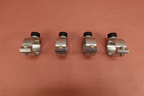 2007-2011 Harley Davidson Dyna Street Bob FXDBI Windshield Clamps - Picture 8 of 8