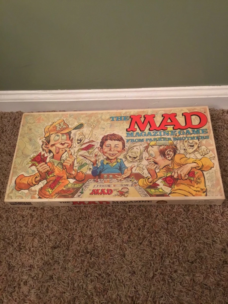 Jeu De Société Vintage MAD Magazine 1979 - Parker Brothers N°124 - Complet, USA