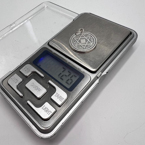 Vintage UdSSR süßer Anhänger Ikone Sterling Silber 925 Schmuck Geschenk Damen Herren 7g - Bild 8 von 8