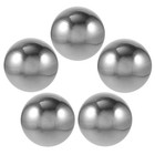  5 Stück Edelstahl-Hohlkugeln für zu Hause, Edelstahl-Gartenkugeln, hohle