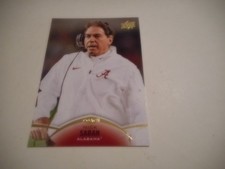 Nick Saban 2015 Upper Deck Card #45 Alabama Crimson Tide ESPN