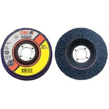 CGW Abrasives 42325 Abrasive Flap Disc 4-1/2" x 7/8" 80 Grit Zirconia Lot of 10