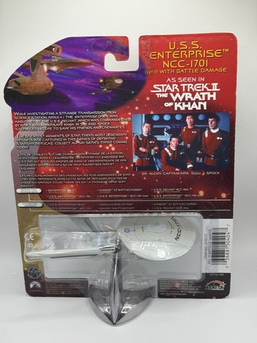 Johnny Lightning Legends of Star Trek USS Enterprise NCC-1701 w/ Battle Damage - Picture 5 of 6