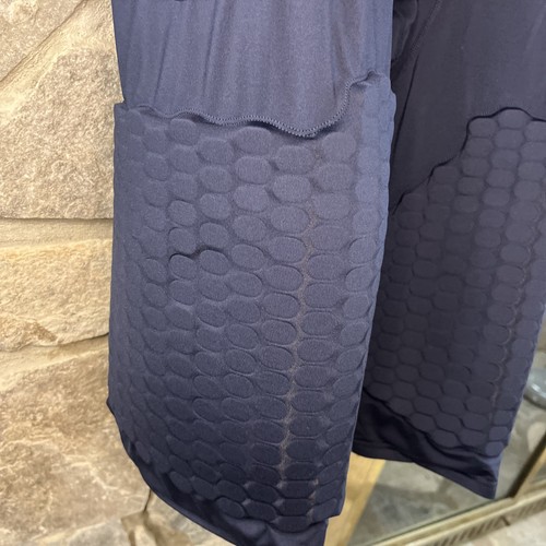 Nike Pro Combat Mens Padded Compression Shorts Navy Blue 2XL FREE SHIPPING - Picture 6 of 11