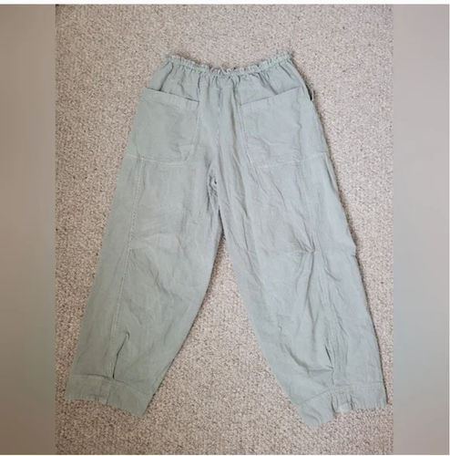 Free People Hose weites Bein Baumwolle Gr. M - Bild 4 von 6