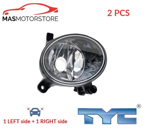 FOG LIGHT LAMP PAIR TYC 19-0648-01-9 2PCS FOR SEAT EXEO,EXEO ST 1.6L,1.8L,2L - Picture 1 of 5
