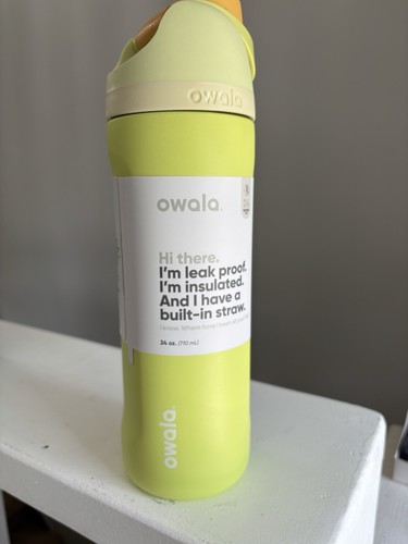 owala wasserflasche 24 oz neu grün und orange - Bild 3 von 3