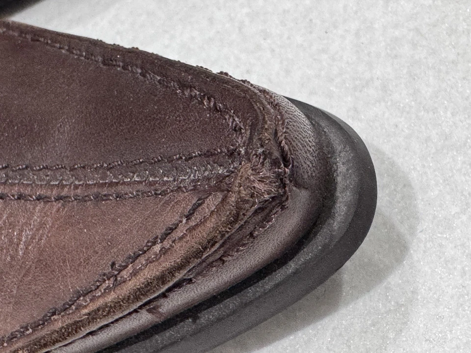 Botas de caubói femininas Diba marrom pontudo 8,5M meia panturrilha elegante exclusivo Brasil - Imagem 3 de 4