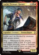 MTG Locke, Treasure Hunter 87 Rare Final Fantasy Commander