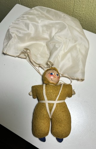 Paracaidista de juguete Pat Parachute Segunda Guerra Mundial - De colección - Colección Segunda Guerra Mundial de Estados Unidos - Imagen 2 de 8