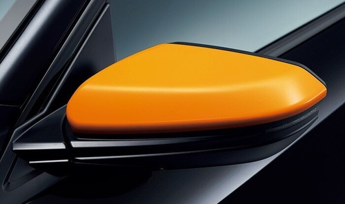 JDM OEM HONDA Civic Hatchback FK7 Type R Type-R Front Mirror Cover Orange JAPAN - Picture 5 of 5