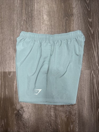 Gymshark Shorts Lightweight Green Men's Size Medium Arrival 5” Workout Running - Picture 3 of 8