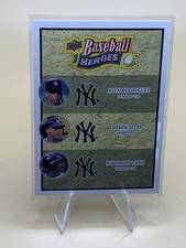 2008 UD Baseball Heroes #188 Alex Rodriguez Derek Jeter Cano Yankees D27 NM+ HOF