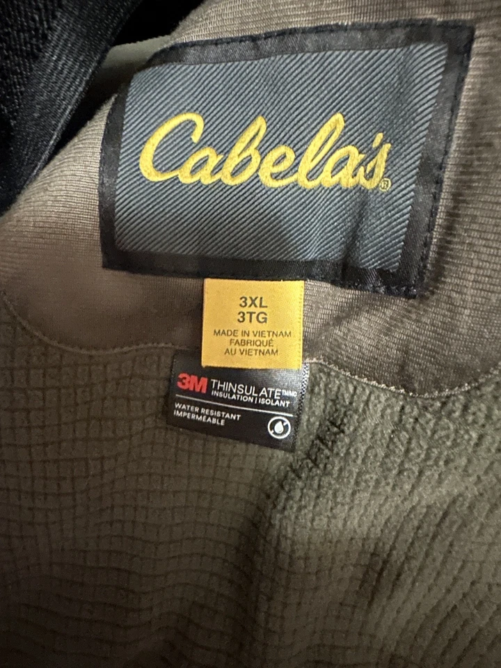 Cabela's Men's MT050 Whitetail Extreme Gore-tex GTX Hunting Bibs Strata Camo - Image 4 of 4