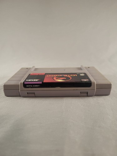 Mortal Kombat, SNES, Loose, Authentic! - Picture 3 of 3