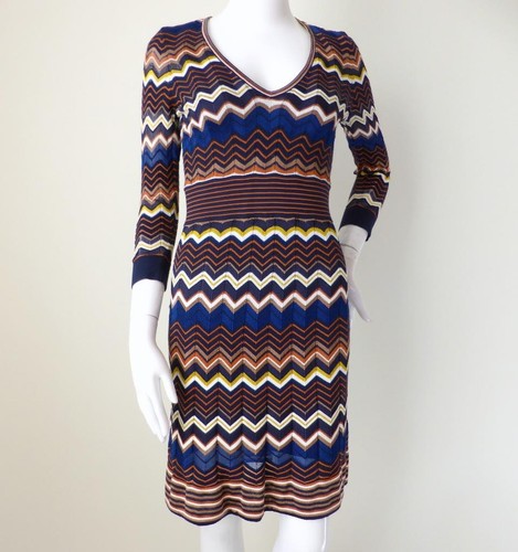 KAREN MILLEN Dress Knit Short Sheath NWOT Size Small 3/4 Sleeve - Bild 5 von 12