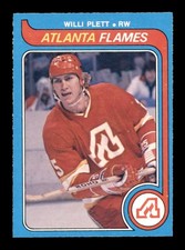 1979 O-Pee-Chee #382 Willi Plett   NM/NM+ X3544698