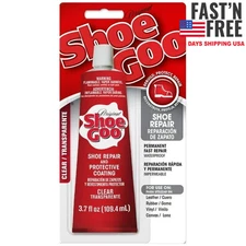 [HOT] Eclectic Shoe Goo Adhesive Glue, Shoe Repair, Clear, 110010, 3.7 fl. oz.