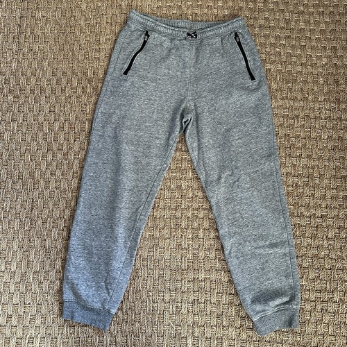 Old Navy Zip-Pocket Jogger Sweatpants Grey Boys Size XL 14-16