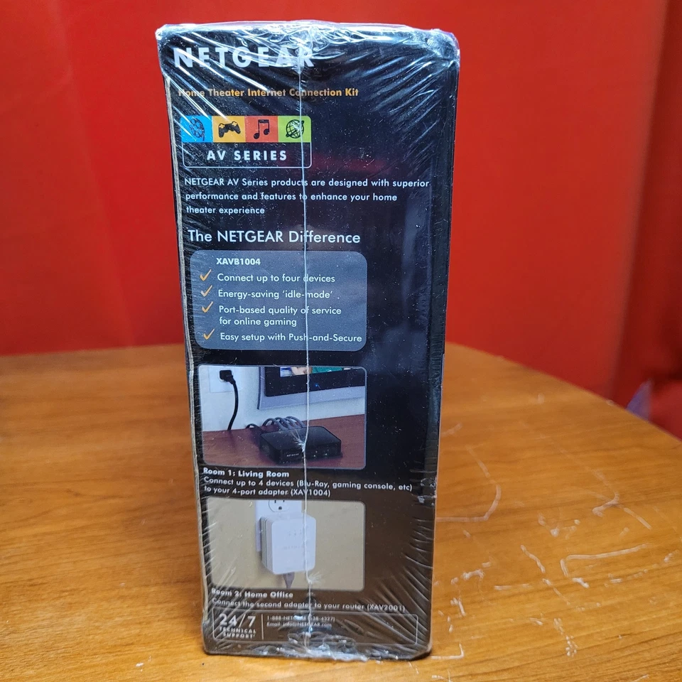 Netgear XAVB1004 Home Theater Internet Connection Kit BRAND NEW SEALED - Image 4 of 4