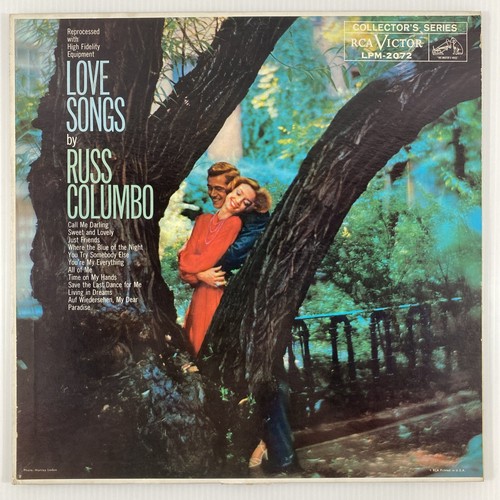 Love Songs By Russ Columbo RCA Victor LPM-2072 Mono 1959 Reissue