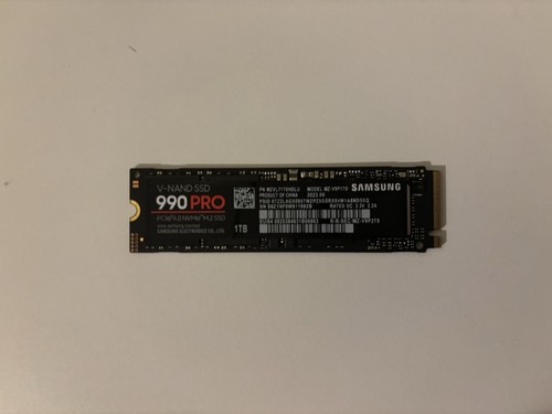 Samsung 990 PRO 1TB PCIe 4.0 NVMe M.2 Solid State Drive - MZV9P1T0BW - Afbeelding 5 van 6