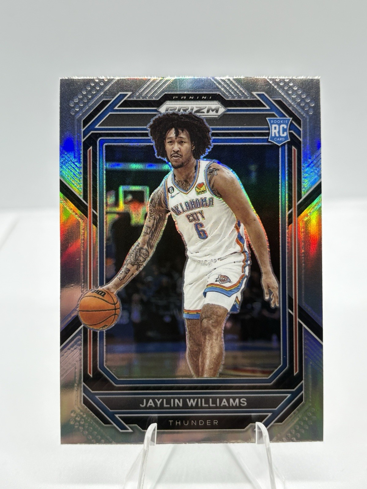 2022-23 Panini Prizm - Jaylin Williams #247 Silver Prizm (RC)