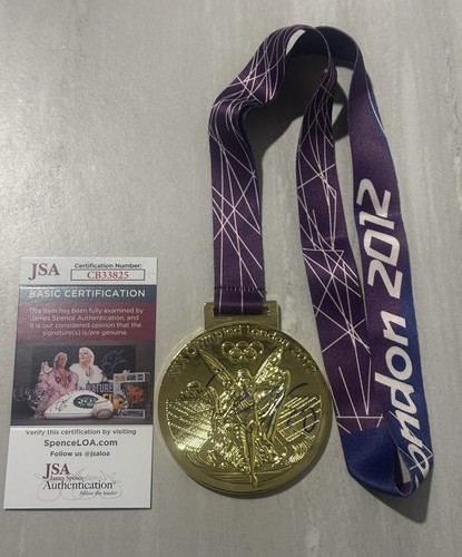 Carli Lloyd Signed Auto 2012 Olympics Gold Medal Replica London JSA COA USWNT - Picture 1 of 3