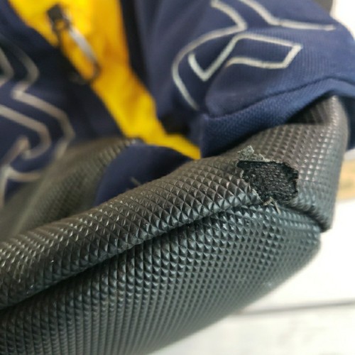 TYR Alliance 45L Backpack Swim Bag Blue/Yellow Combination XL Capacity Hike - Picture 14 of 19