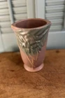 Vintage McCoy Pottery Leaves and Berries Vase, 1930's