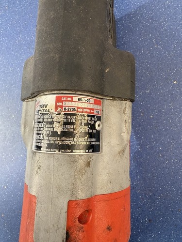 Milwaukee 6515-20 18V Heavy Duty SAWZALL Reciprocating Saw| TOOL ONLY| FOR PARTS - Picture 8 of 9