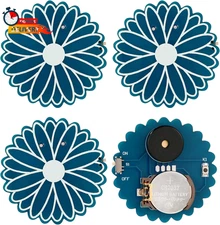 3Pcs Cricket Noise Maker Prank Device, 16 Sounds Hidden Prank Noise Maker, Daisy