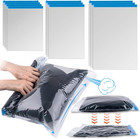 10 PCS Compression Bags for Travel Essentials, 3 Sizes Space Saver Bags, No Vacu