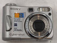 Sony Cyber-shot DSC-S90 4.1MP Digital Camera Silver - Not Working For Parts