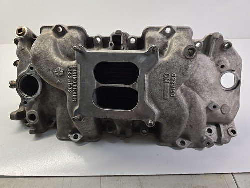 1965-1974 Chevrolet High Rise Intake GM 3933163 BBC Square Port Aluminum - Picture 14 of 14