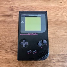 Nintendo Gameboy DMG Black Play It Loud Console For Parts or Repair, *As Is