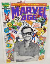 MARVEL AGE #41 1986 7.5 Special Stan (the Man) Lee Issue