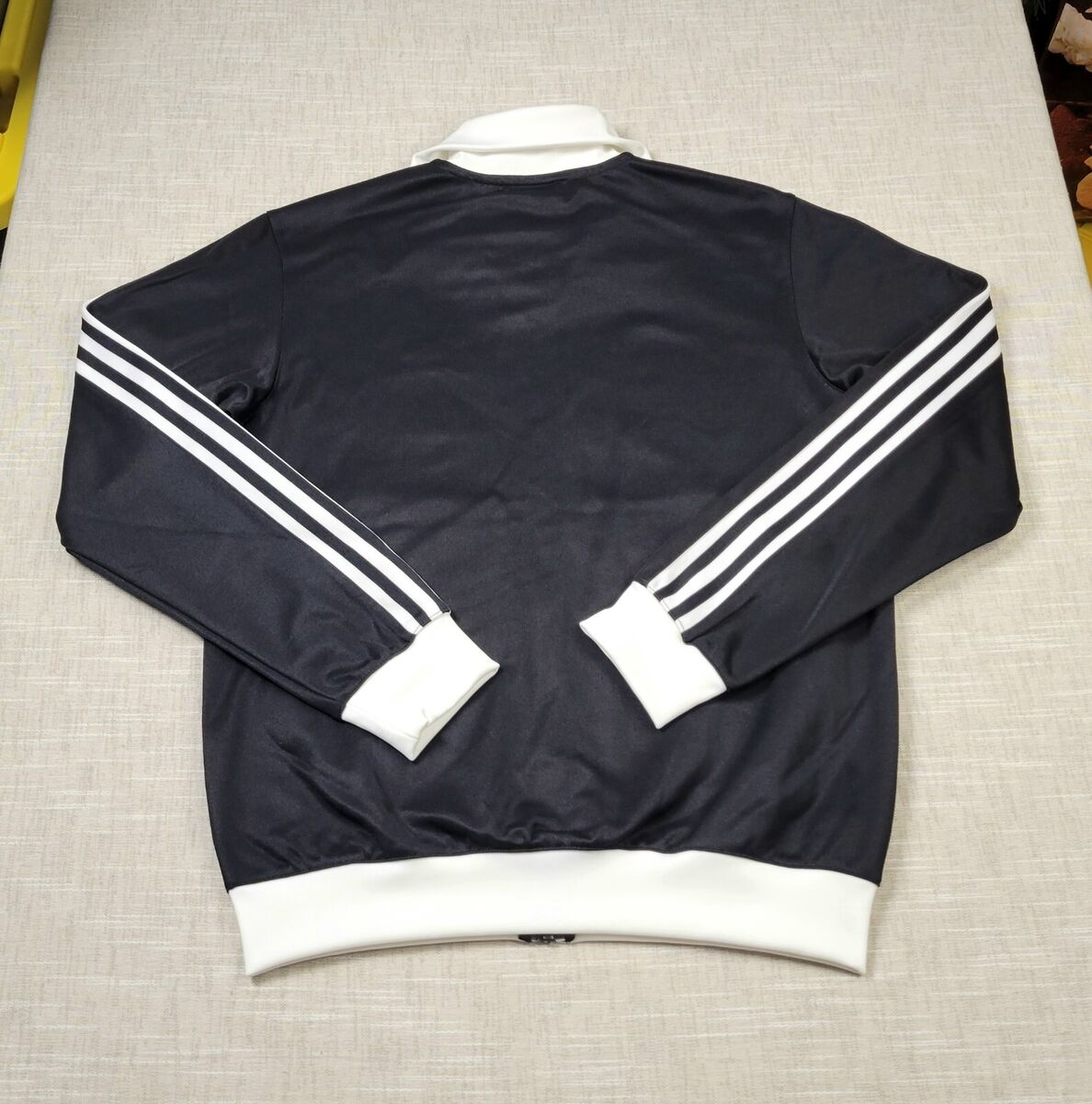 ADIDAS Beckenbauer Track Jacket FB Nations Full Zip Black ADIDAS Beckenbauer Track Jacket FB Nations Full Zip Black