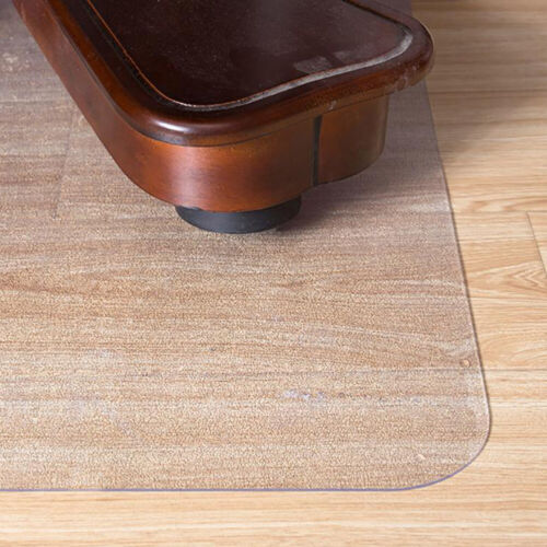PVC Plastic Clear Protector Non Slip Home Office Chair Desk Floor Mat Carpet UK - Picture 12 of 21