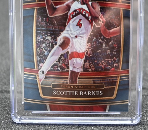 2021-22 Select 74 Scottie Barnes Concourse Retail Blue Rookie RC CGC Graded 8.5 - Picture 6 of 6